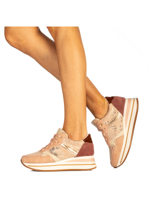 ΓΥΝΑΙΚΕΙΑ ΥΠΟΔΗΜΑΤΑ, Γυναικεία αθλητικά παπούτσια Staleta ροζ - Kalapod.gr